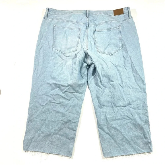 New Madewell The Plus Perfect Vintage Wide Leg Crop Jean - Picture 4 of 11
